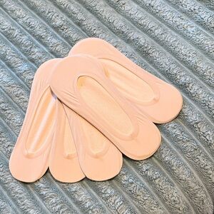 Set of No-Show Liner Socks in Nude Color 5 Pairs